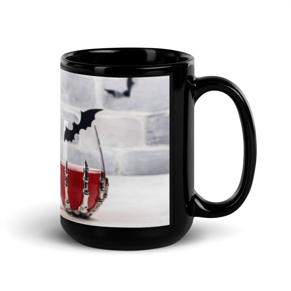 Black Glossy Mug