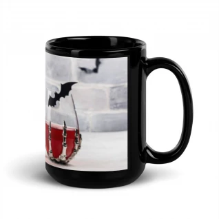 Black Glossy Mug