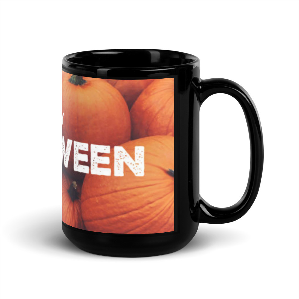 Black Glossy Mug