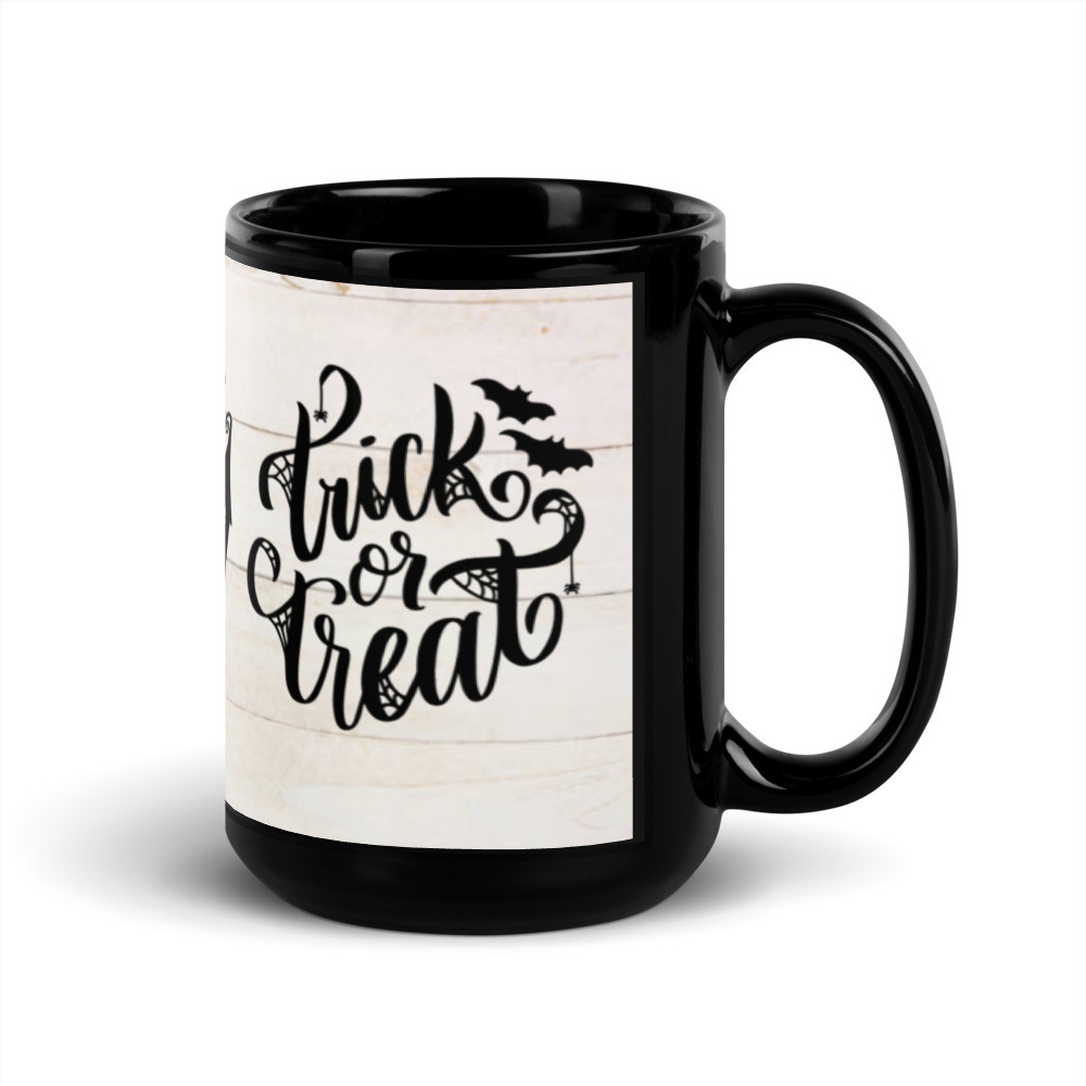 Black Glossy Mug