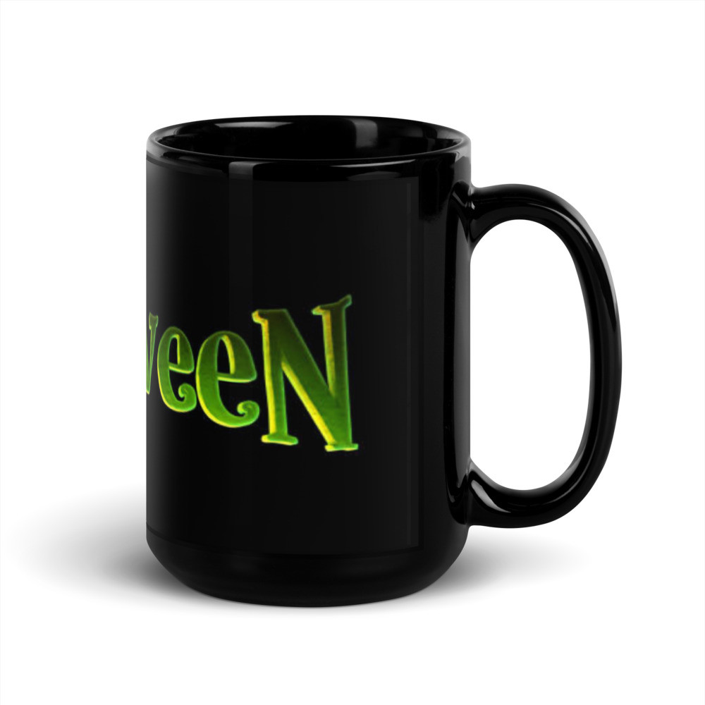 Black Glossy Mug