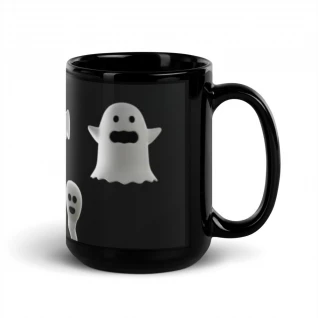 Black Glossy Mug