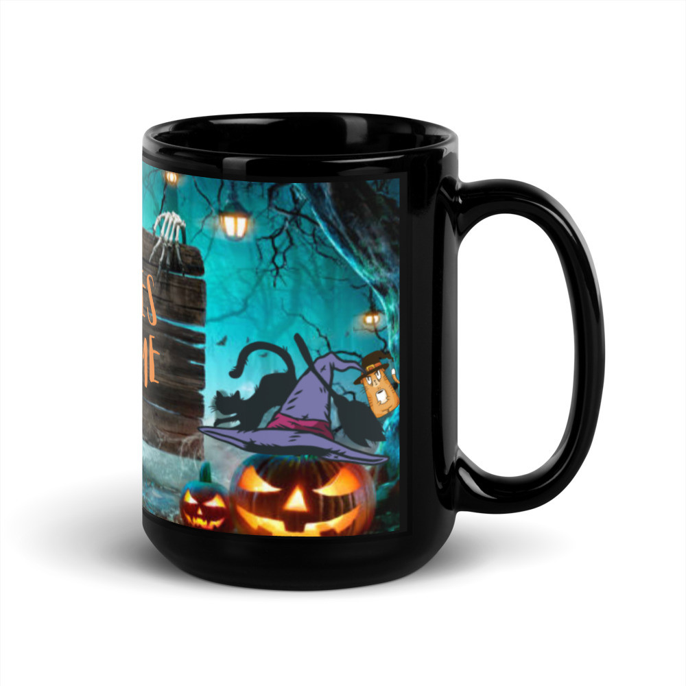 Black Glossy Mug