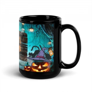 Black Glossy Mug