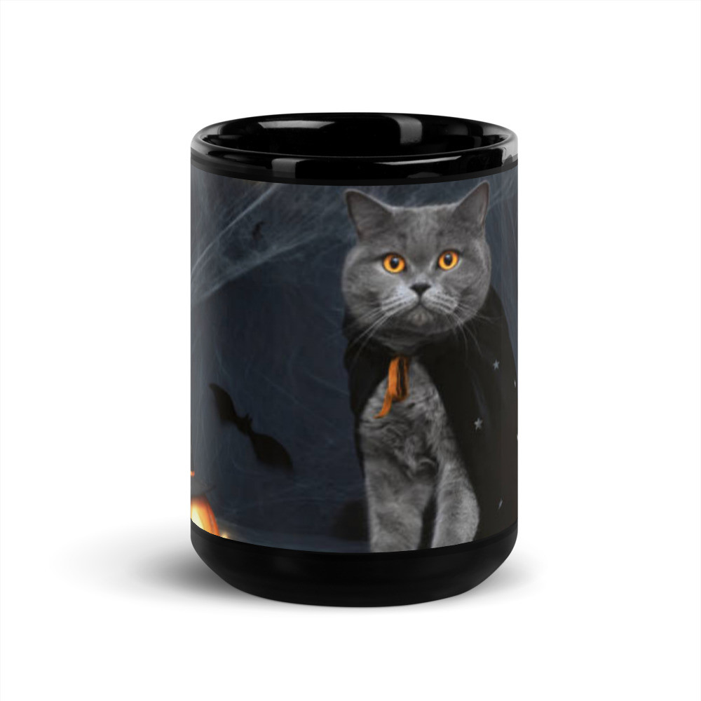 Black Glossy Mug