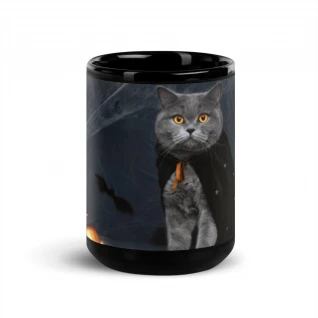 Black Glossy Mug