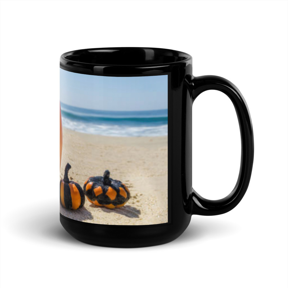 Black Glossy Mug