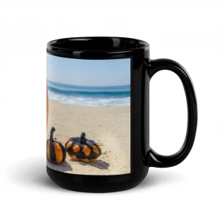 Black Glossy Mug