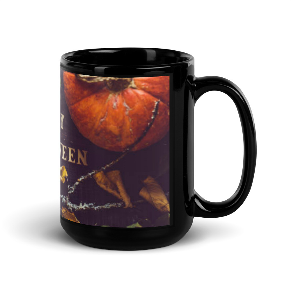 Black Glossy Mug