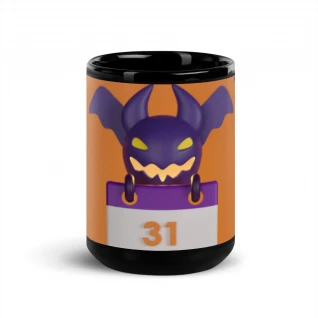 Black Glossy Mug