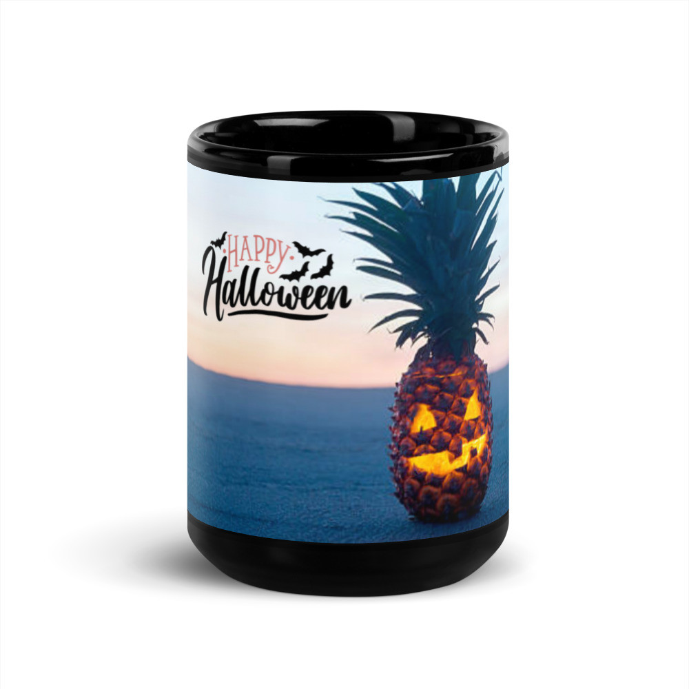 Black Glossy Mug