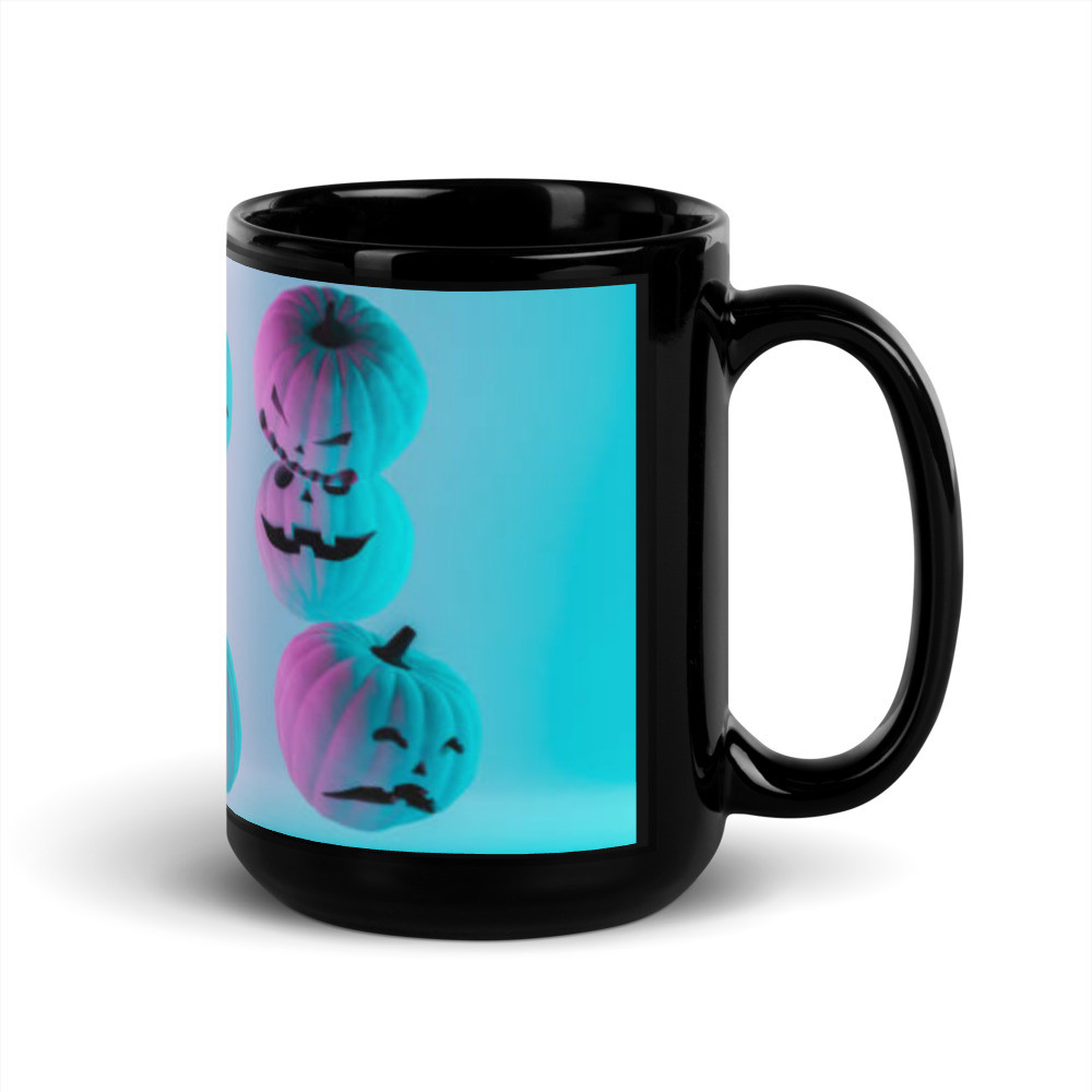 Black Glossy Mug