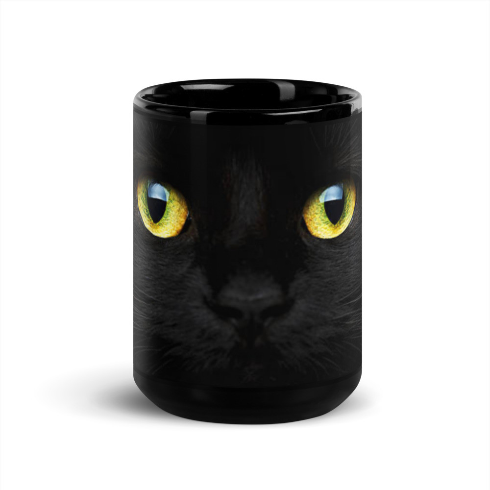 Black Glossy Mug