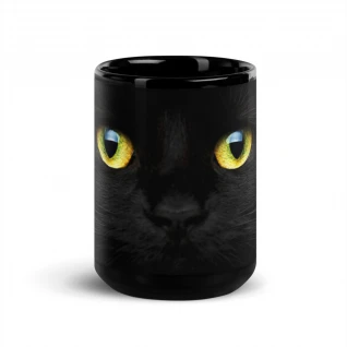 Black Glossy Mug