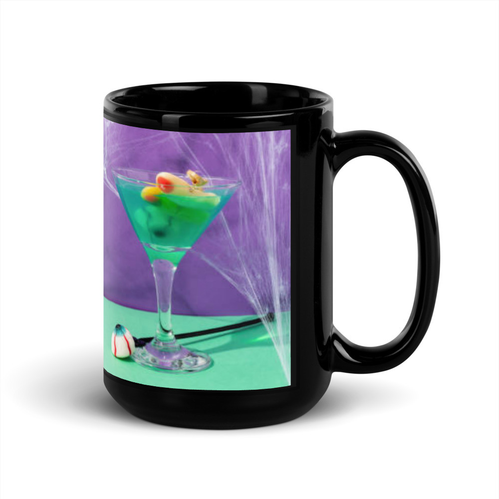 Black Glossy Mug