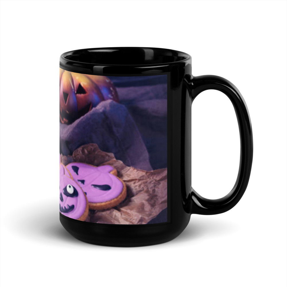 Black Glossy Mug