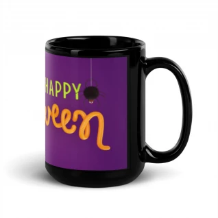 Black Glossy Mug