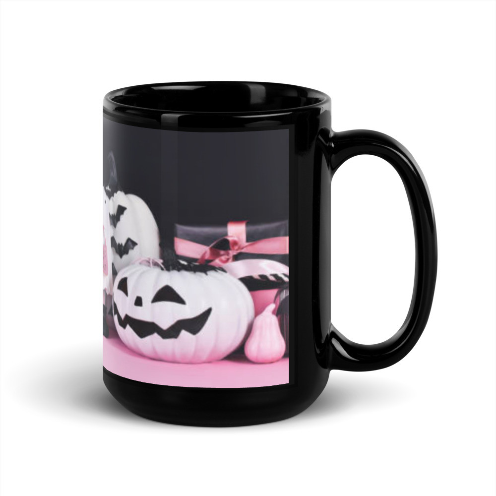 Black Glossy Mug