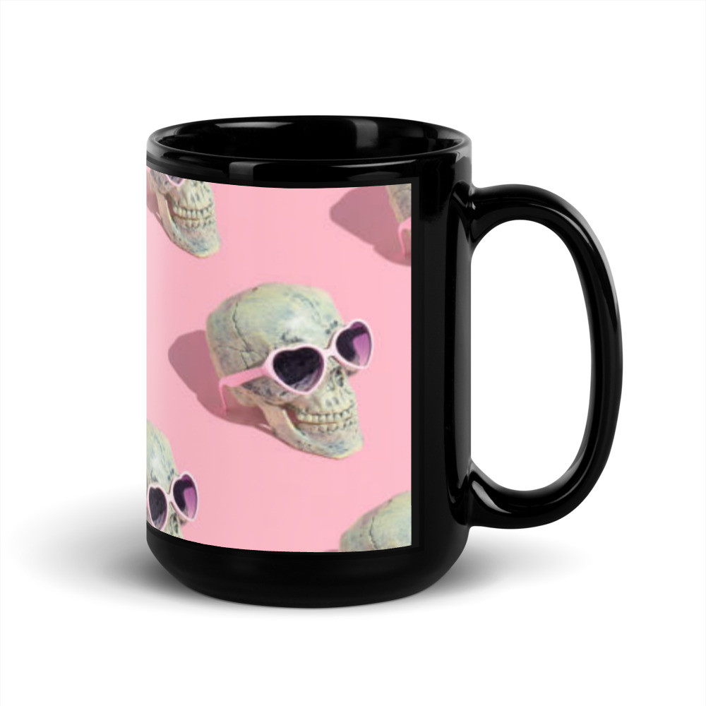 Black Glossy Mug