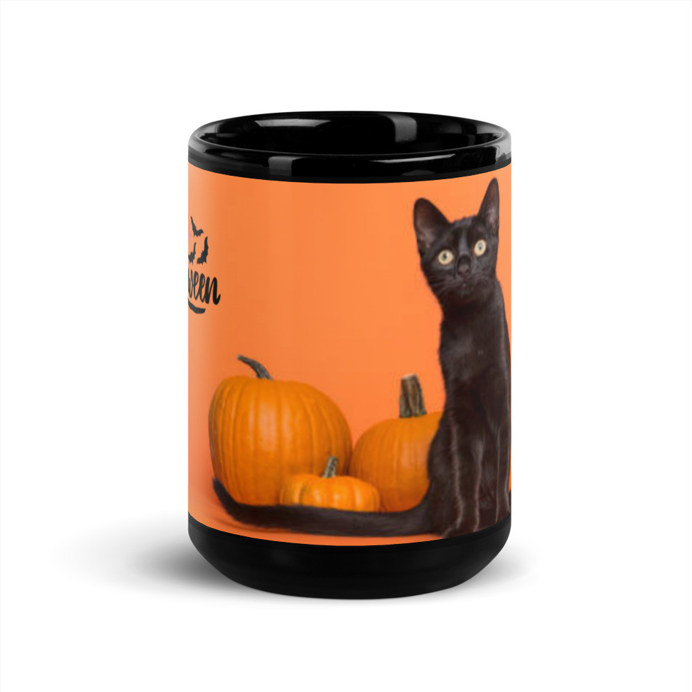 Black Glossy Mug