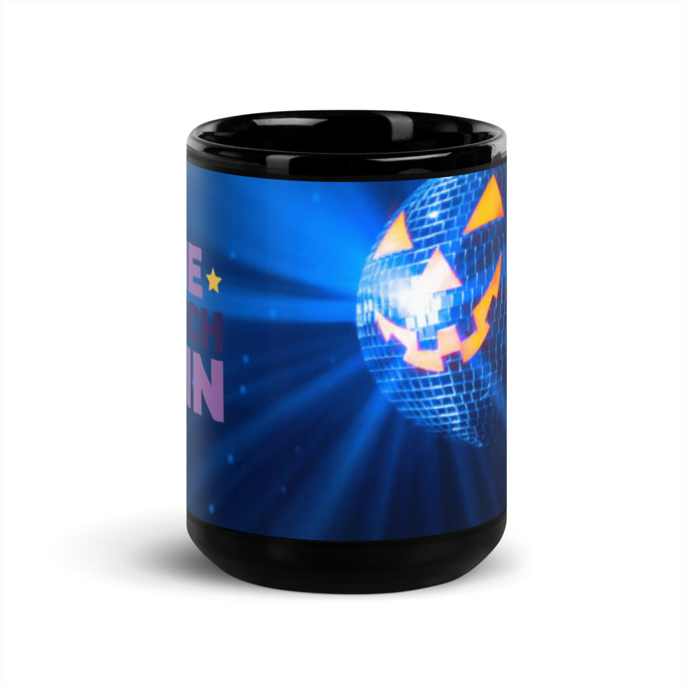 Black Glossy Mug