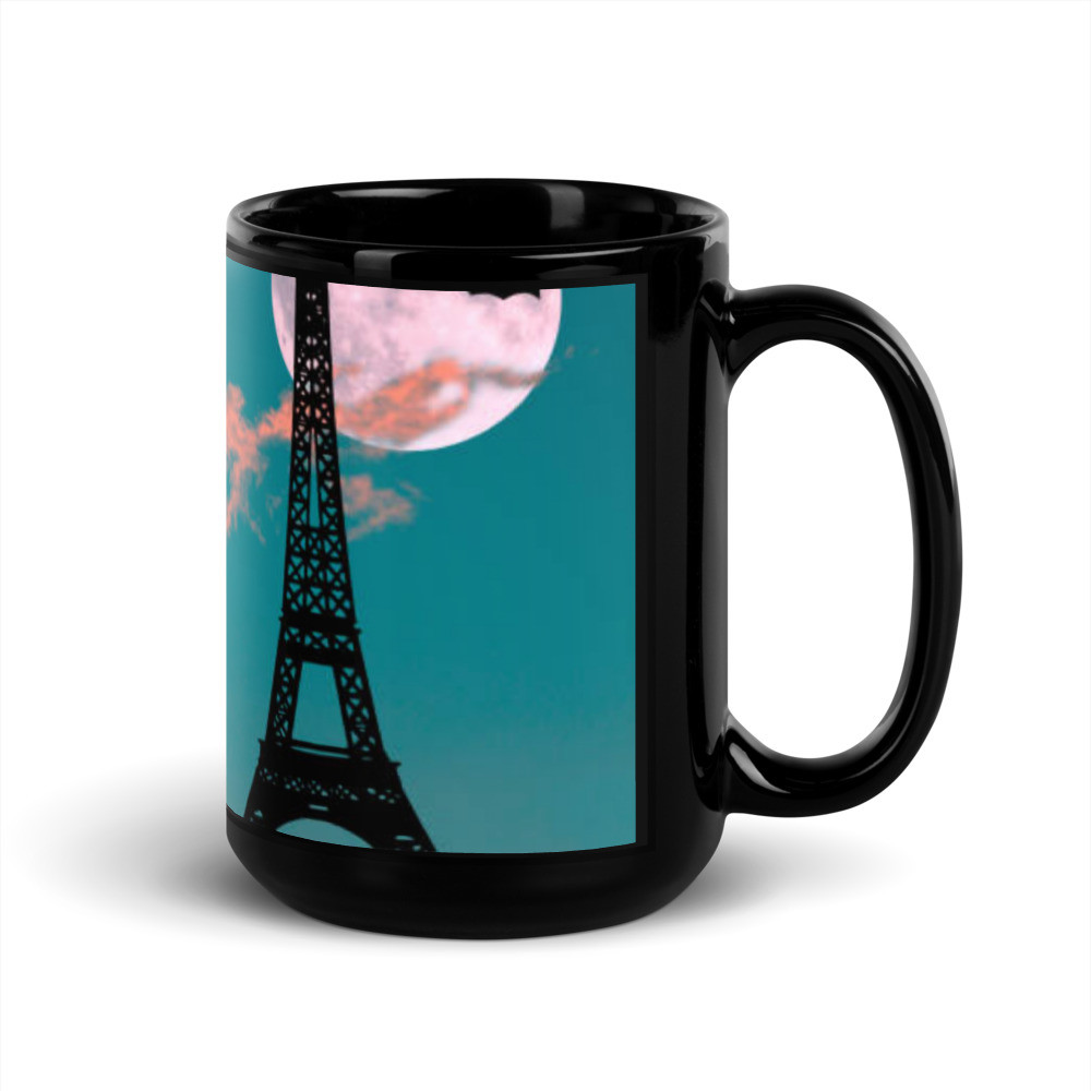 Black Glossy Mug