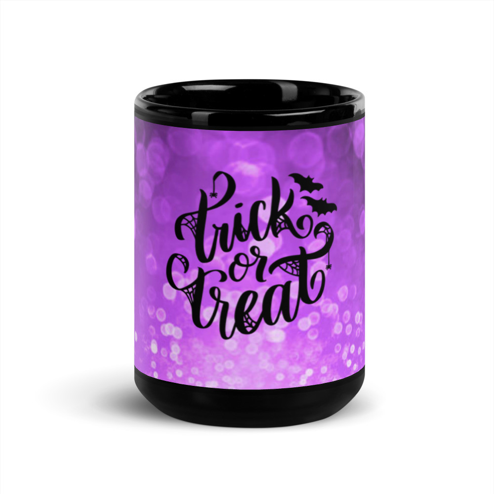 Black Glossy Mug