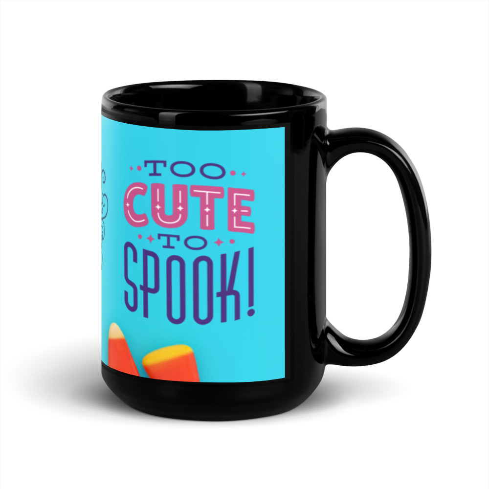 Black Glossy Mug