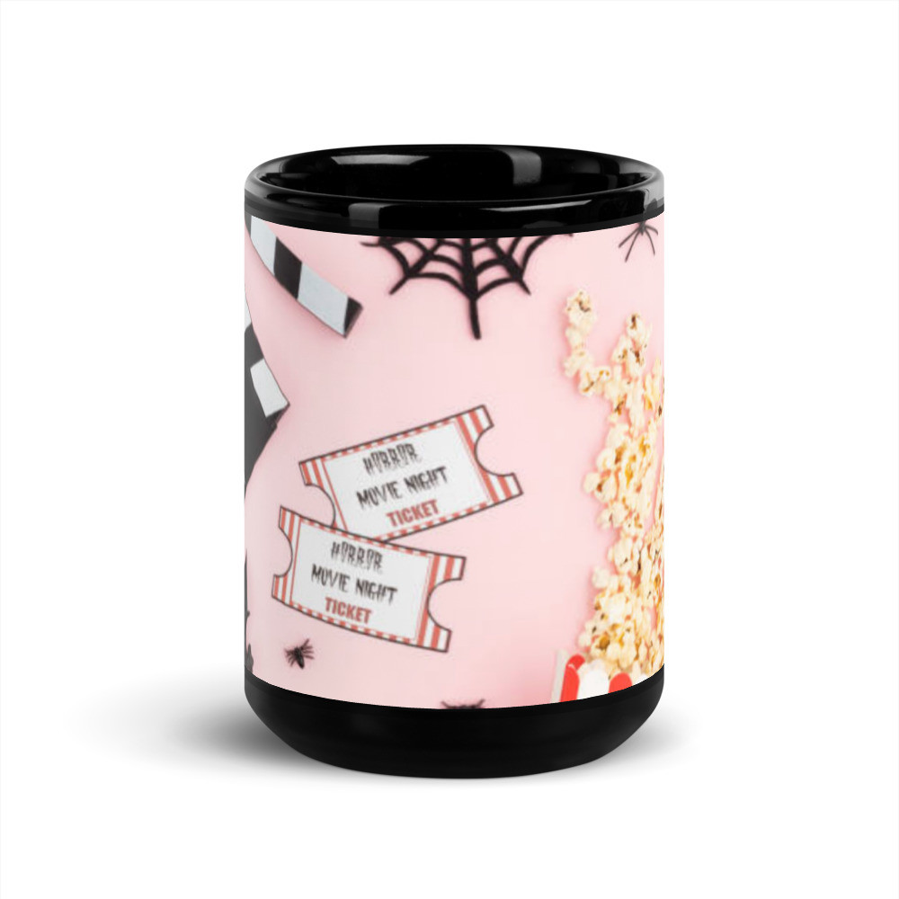 Black Glossy Mug