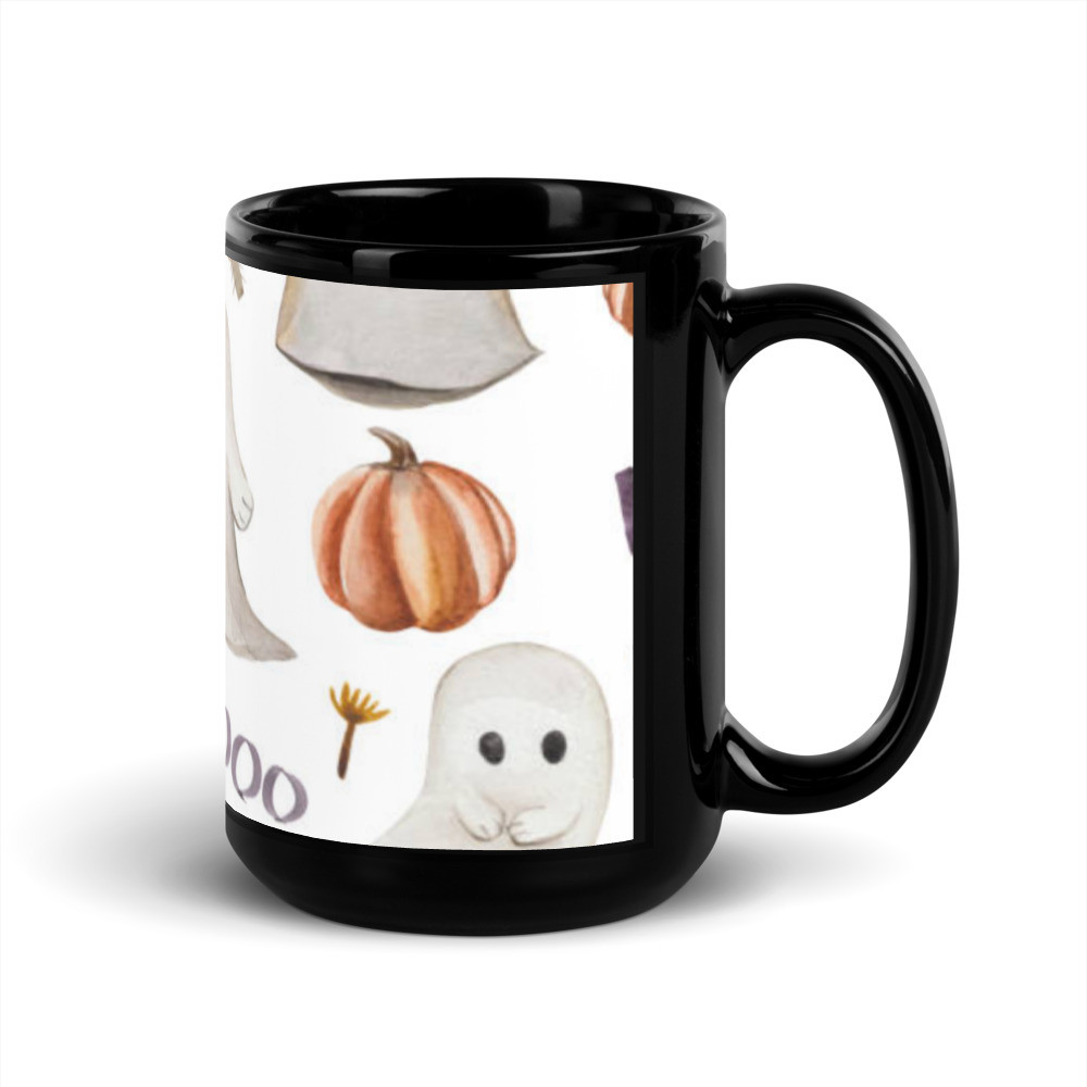 Black Glossy Mug