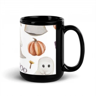Black Glossy Mug