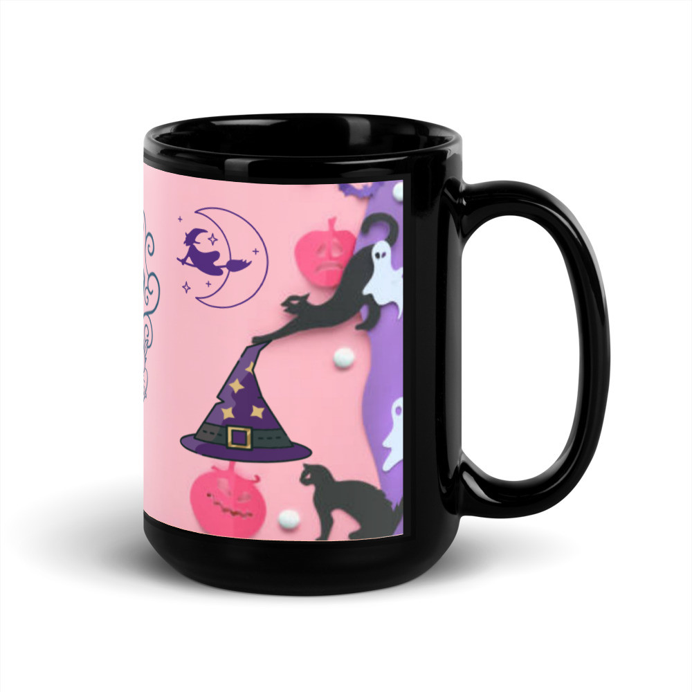 Black Glossy Mug