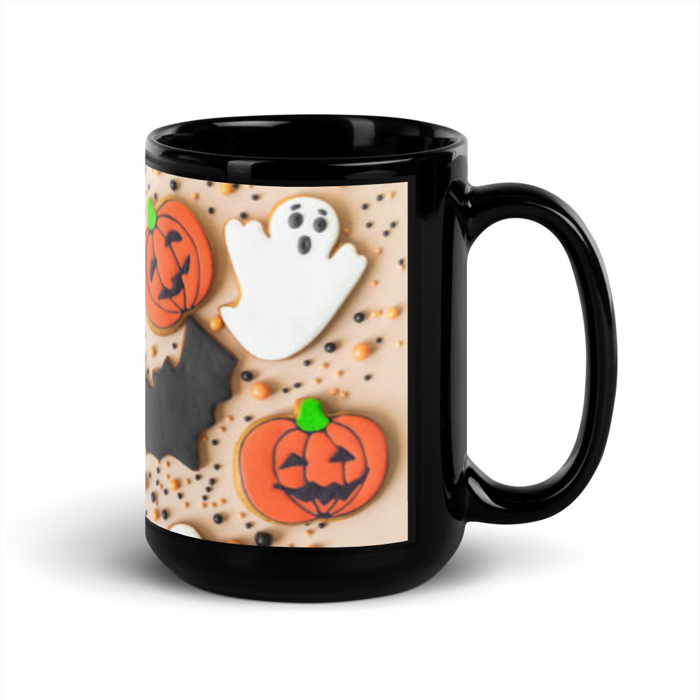 Black Glossy Mug