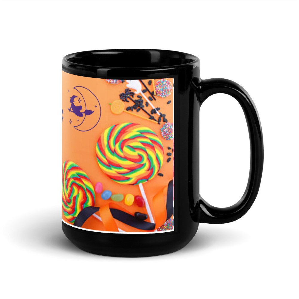 Black Glossy Mug