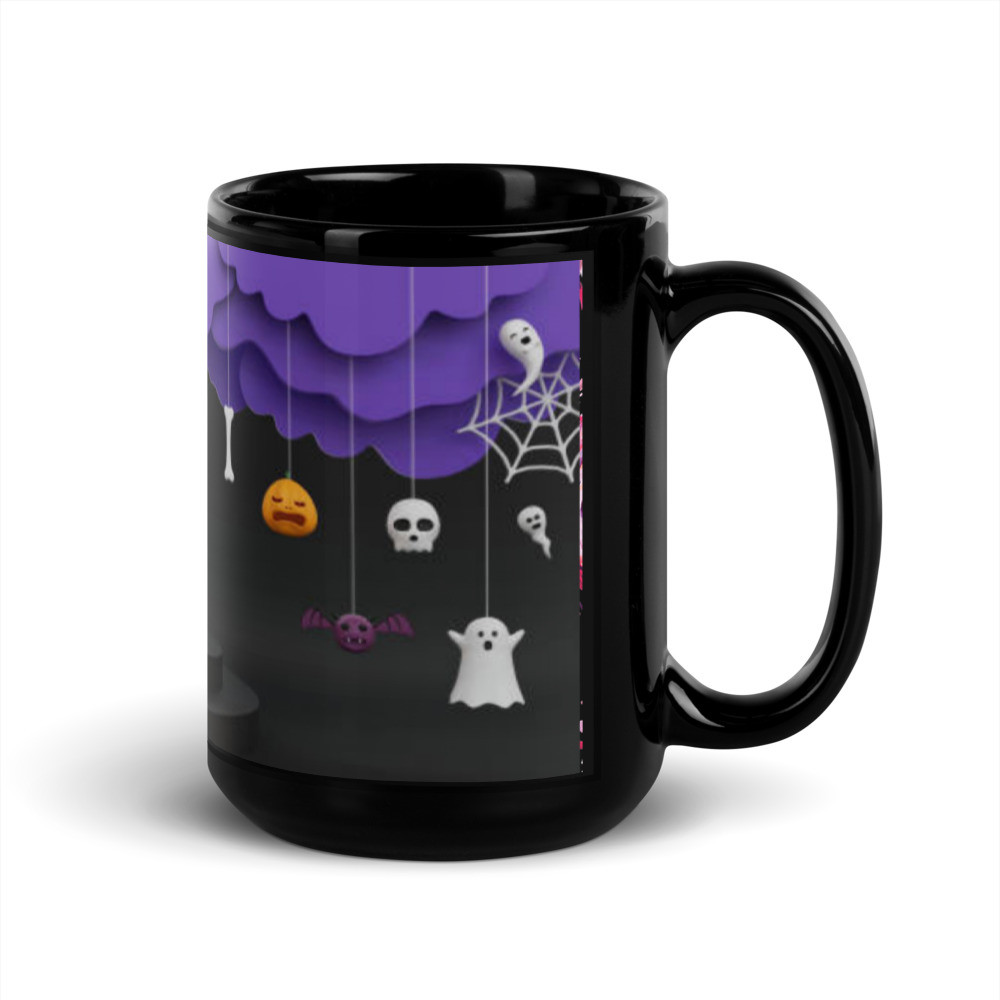 Black Glossy Mug