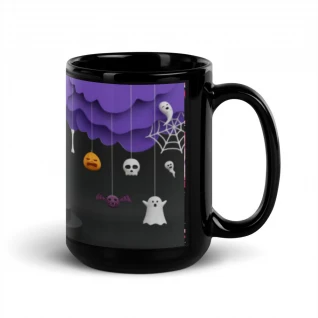 Black Glossy Mug