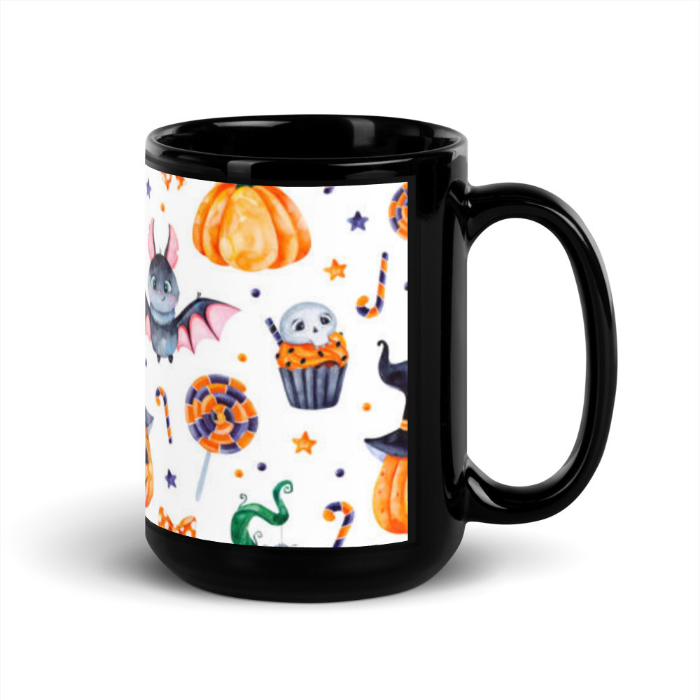 Black Glossy Mug