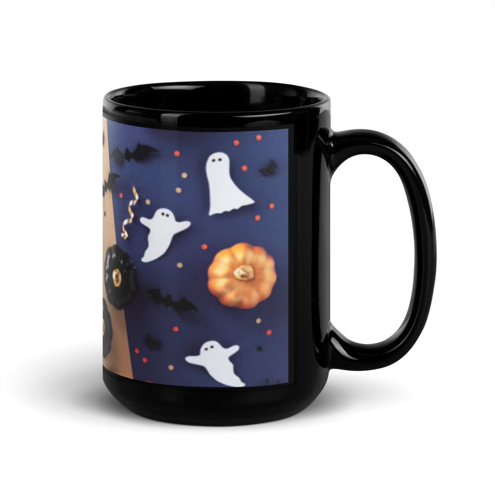Black Glossy Mug