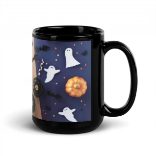 Black Glossy Mug