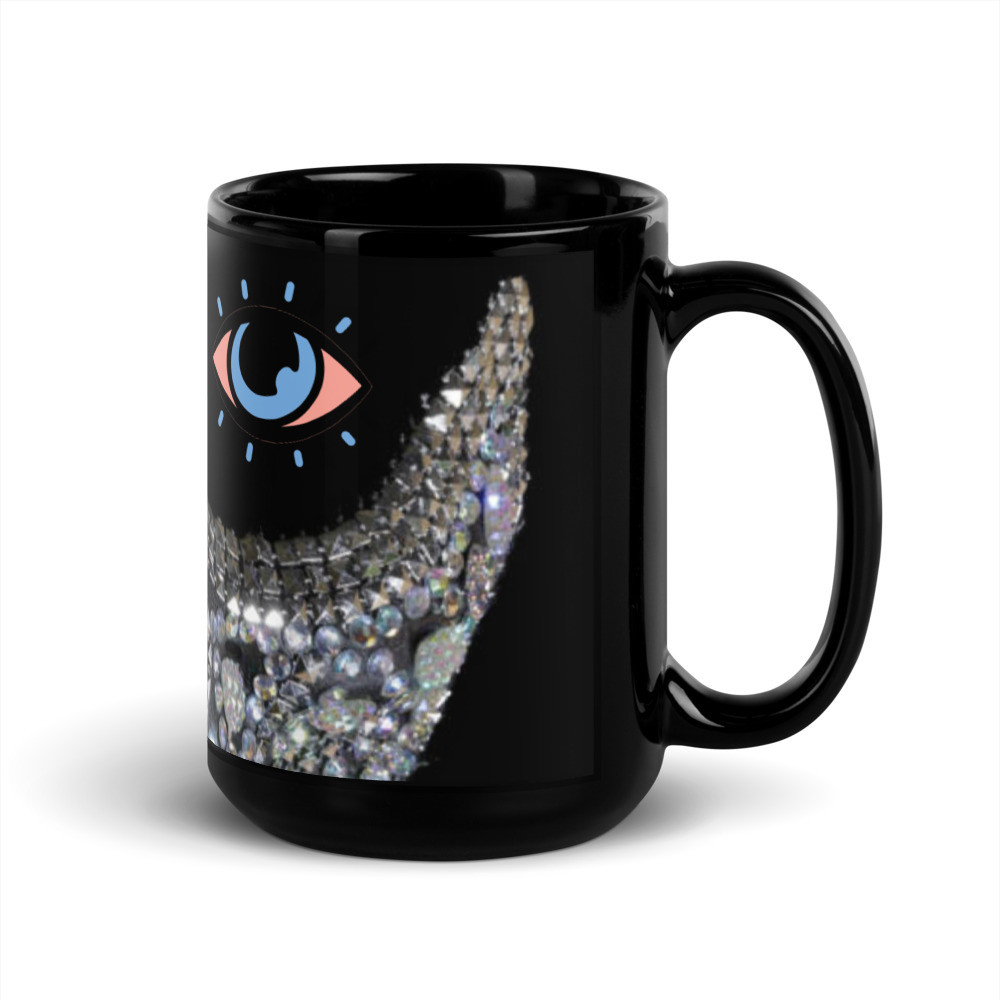 Black Glossy Mug