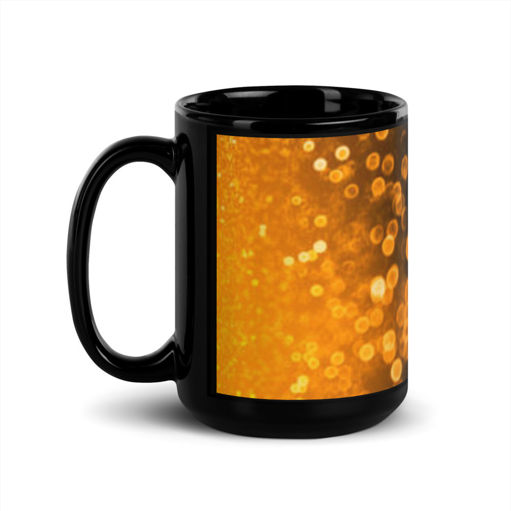 Black Glossy Mug
