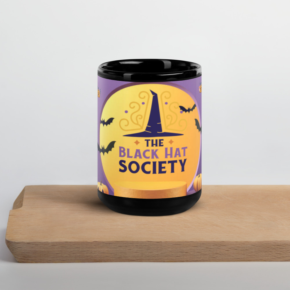 Black Glossy Mug