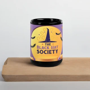 Black Glossy Mug