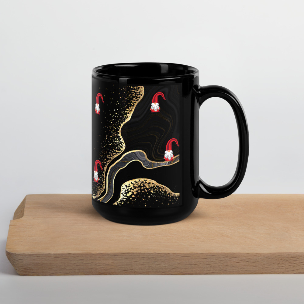 Black Glossy Mug