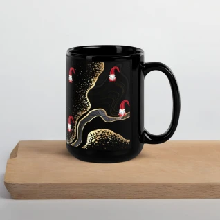 Black Glossy Mug