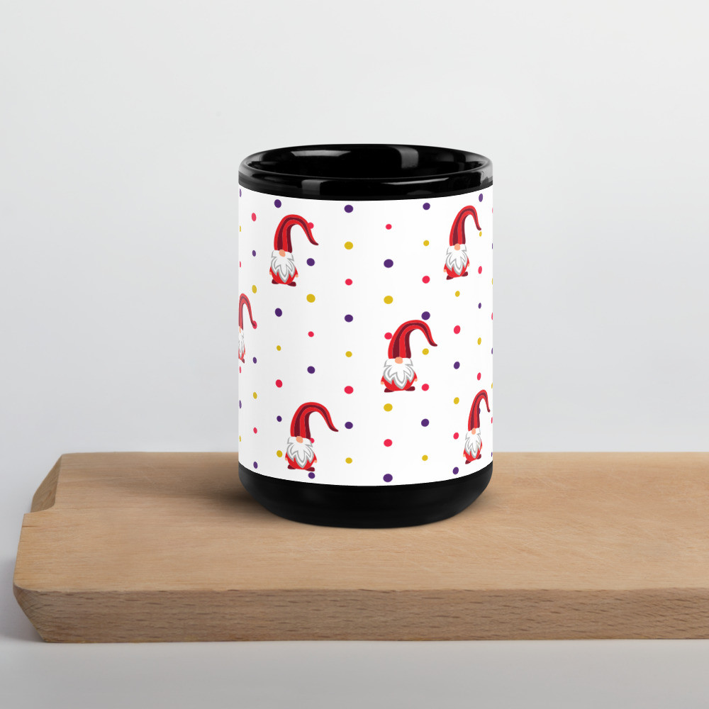 Black Glossy Mug