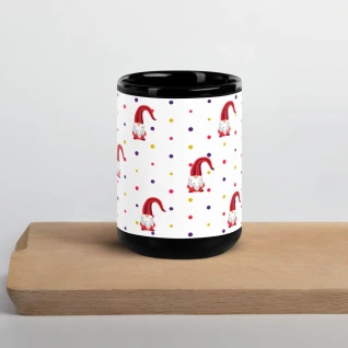 Black Glossy Mug