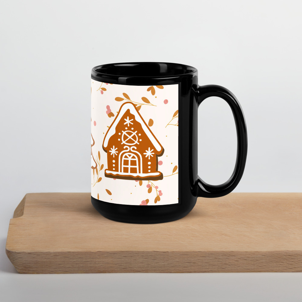 Black Glossy Mug