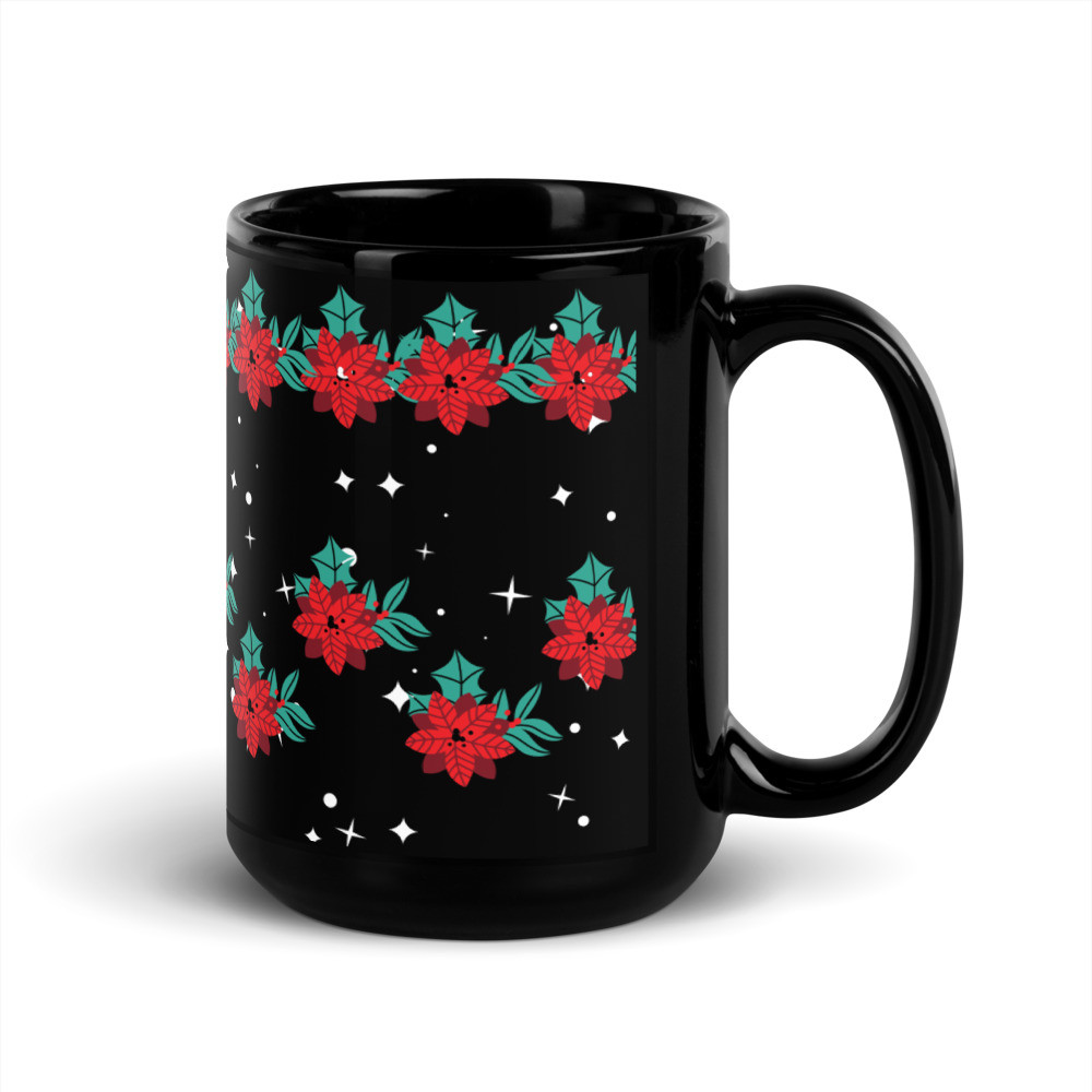 Black Glossy Mug