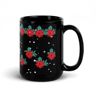 Black Glossy Mug